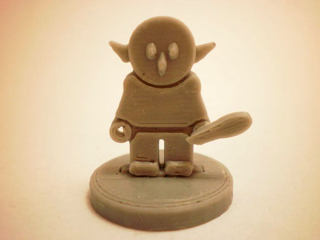 FlatMinis: Goblin by grumpyrobot