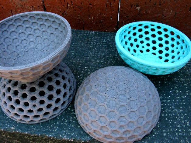 Buckyball Basket by pmoews