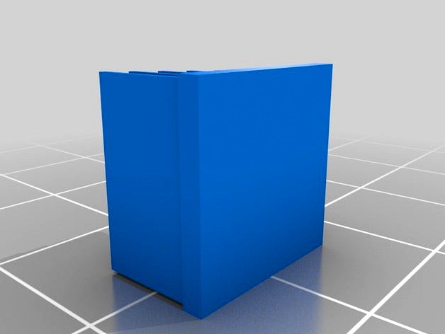Microwave 3D Printable Typeface by LorenIPSVM model