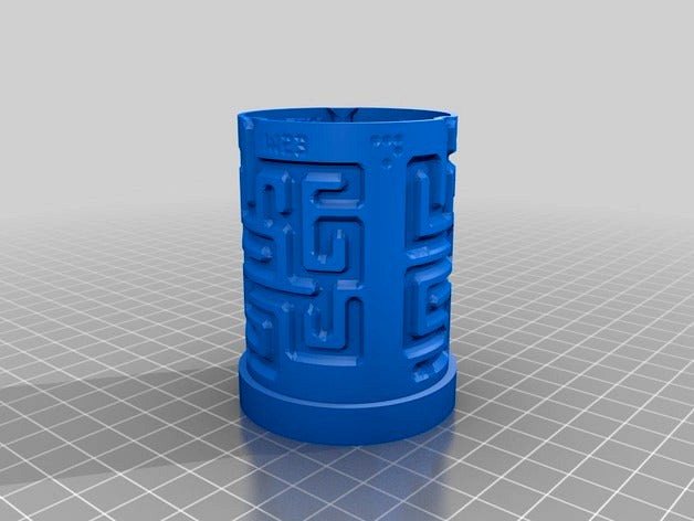 Harder Remix of A-Mazing Box by thingiverse10