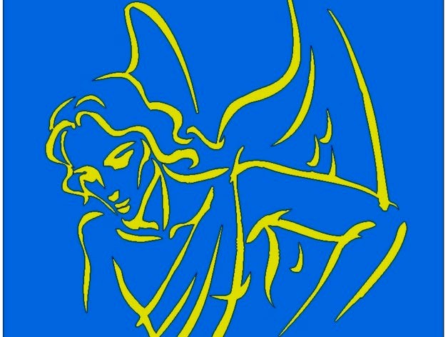 Angel-4-Ornament by Centaur