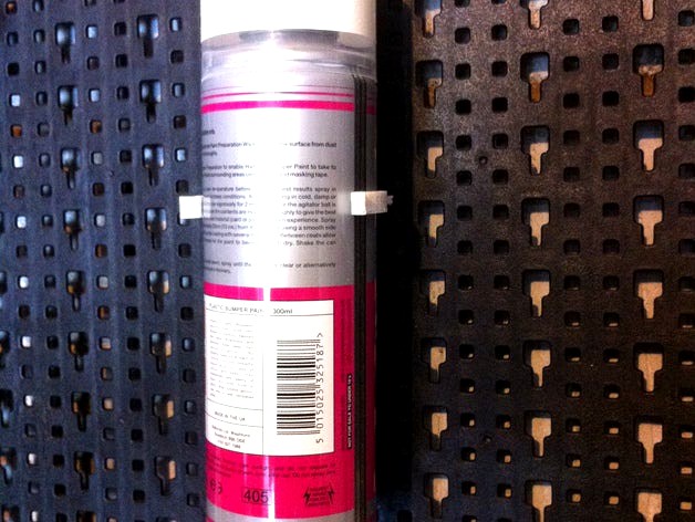 Spray Can holders for Lidl's Powerfix tool wall organizer by spope