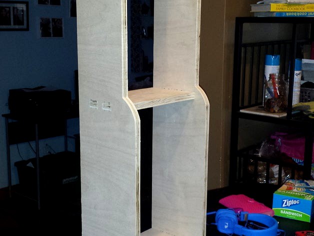 CNC Cut Shelves by mattsplat