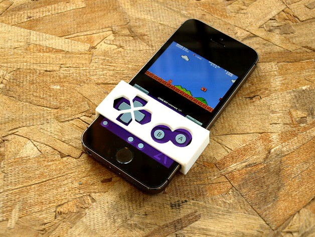 Gameboy Button Faceplate For iPhone | GBA4iOS by 3DBROOKLYN