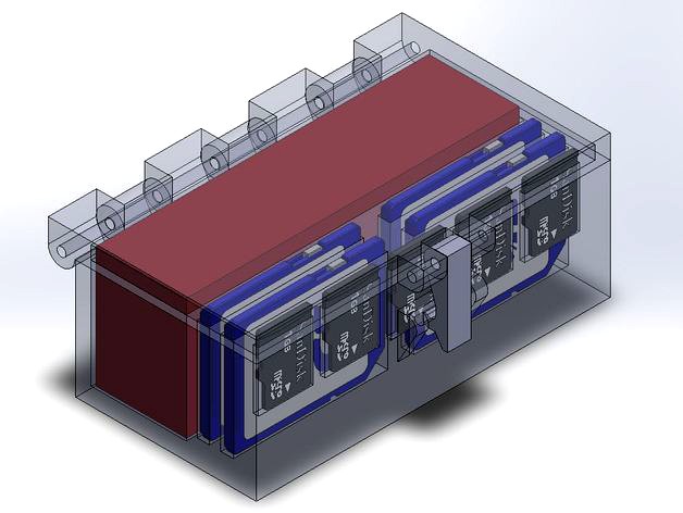SD Card & Reader Case by JRad