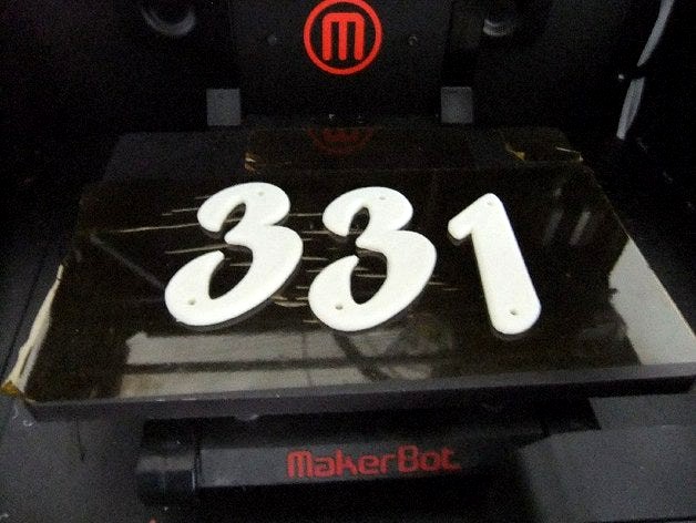 House / Mailbox Numbers by Corona688