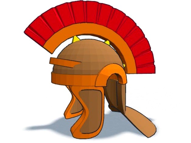 Roman Helmet 2 by MrDee
