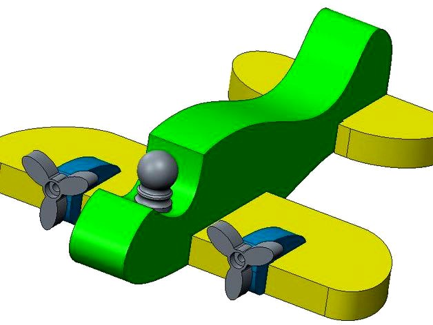 Classic Jigsaw Plane by Gkbeer