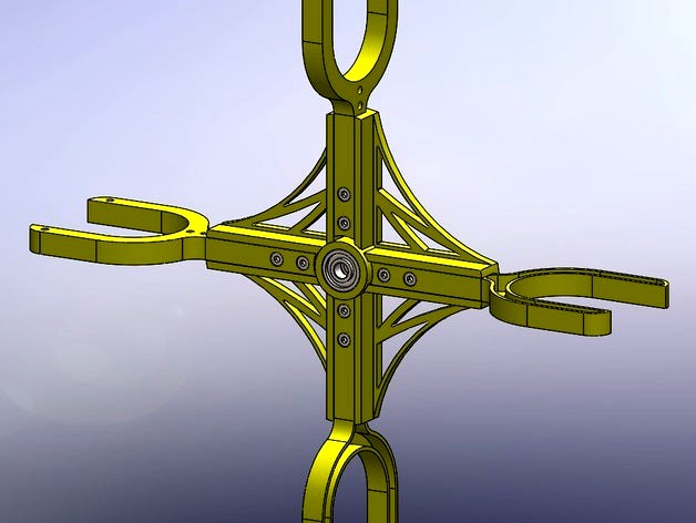 Adjustable Filament Spool Holder Prusa I3 by aleiovanevcp