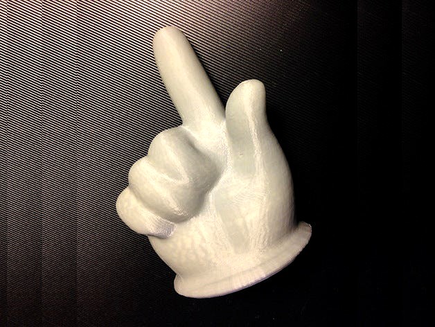 Demonstrative pointing finger! by mtdna