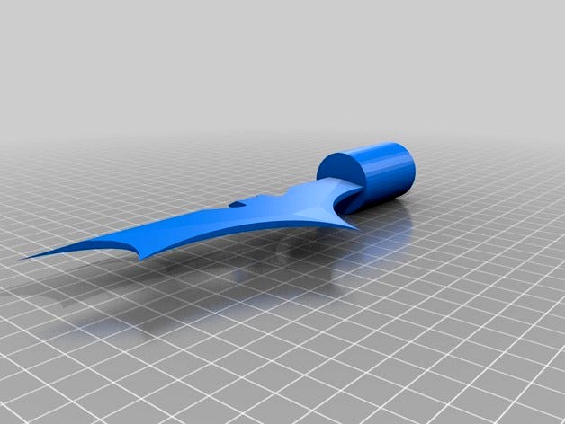 Batarang for Giant Lego Batman by HobgoblinSteve