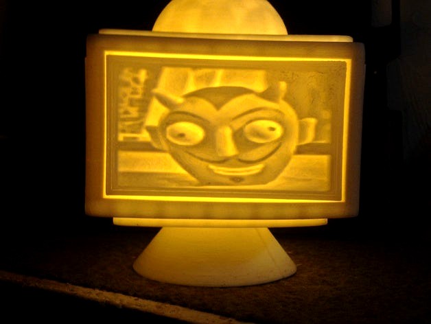 Lithopane Lighted Box  by justme4112