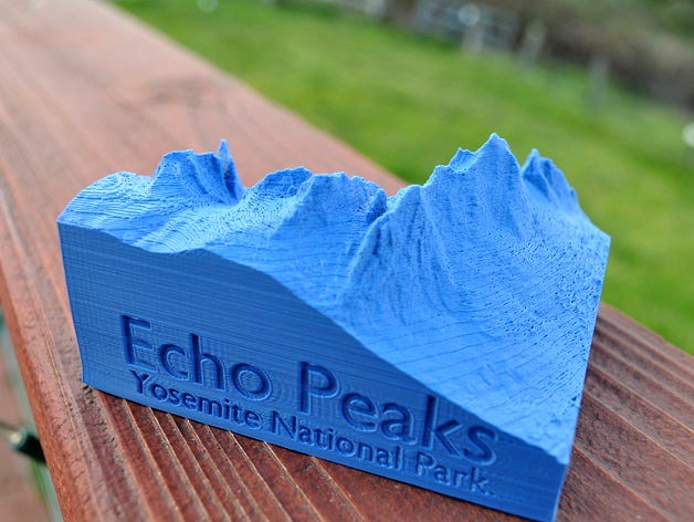 Yosemite's Echo Peaks by Shapespeare