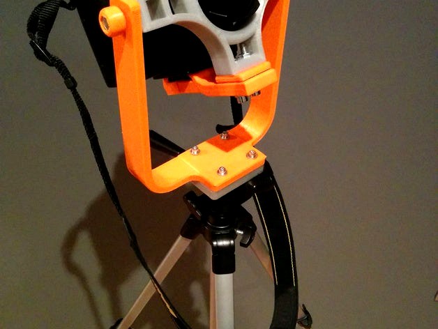Nikon D70 stand for 360° picture shooting - test version -  by campagnoladesign