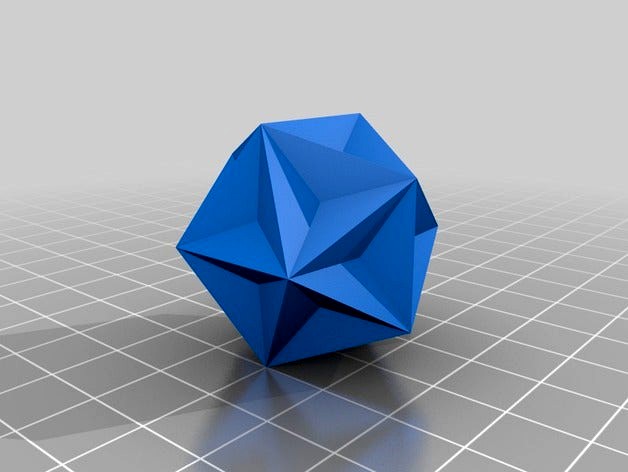 Concave Polyhedra by kitwallace