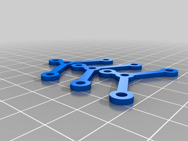 minimal customizable linkage arm segment by mechadense