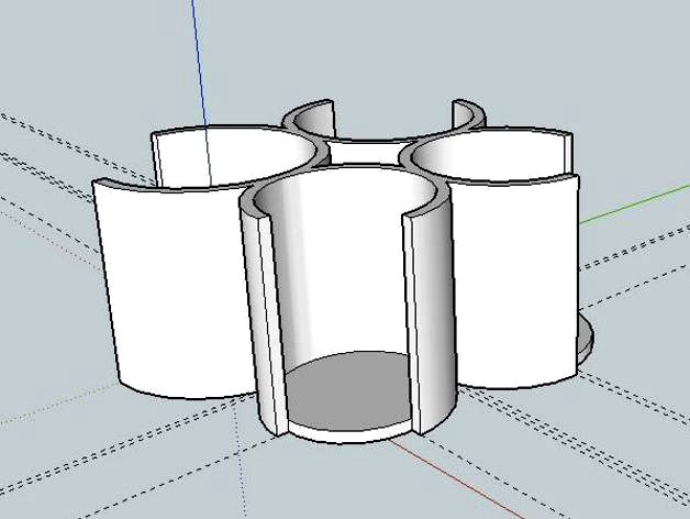 Simple coin holder by kazsoft