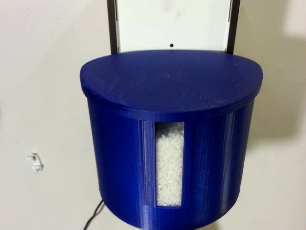 Vertical Filastruder Hopper v2 by ianjohnson