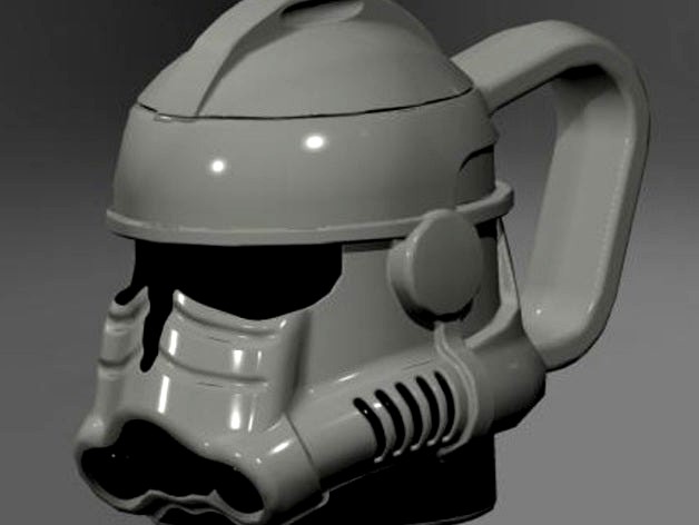 Storm Trooper Mug by Burlywolf