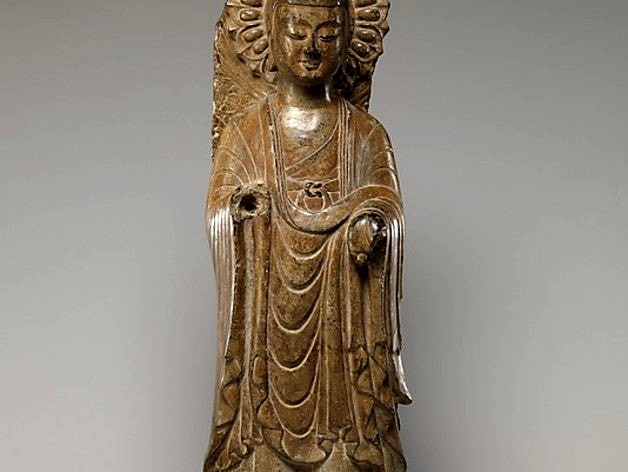 Buddha (Fragment of a Stele) by met