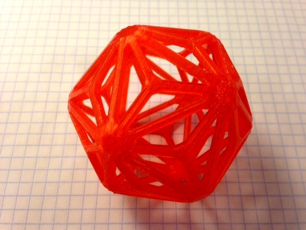 Triakis Icosahedron by mathgrrl