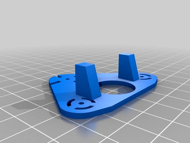 miniServoMount for tower pro sg-50/90 servos's  by wassi