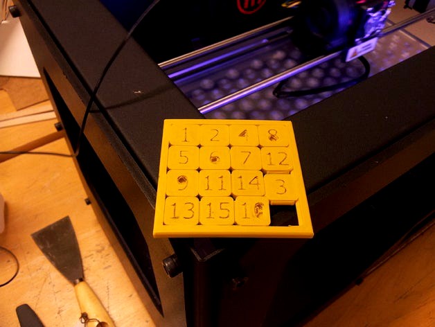 1-15 game (print in place) by Rotten