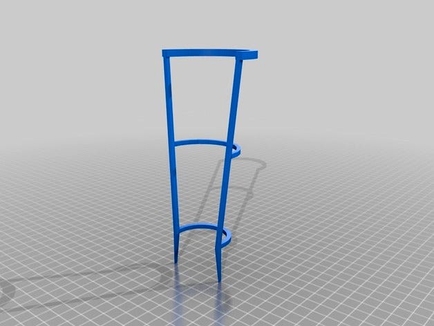 Tomato seedling support cage by abessetti