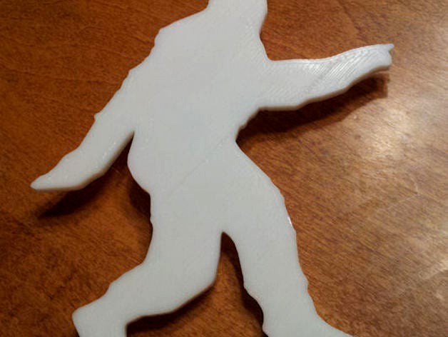 Mag-nificent Sasquatch Silhouette by fbuehl