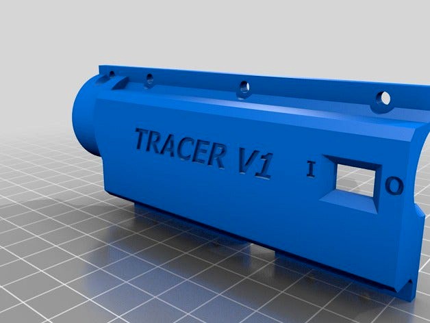 Airsoft Tracer V1.1 Case (Prototype Project) by Tomtortoise