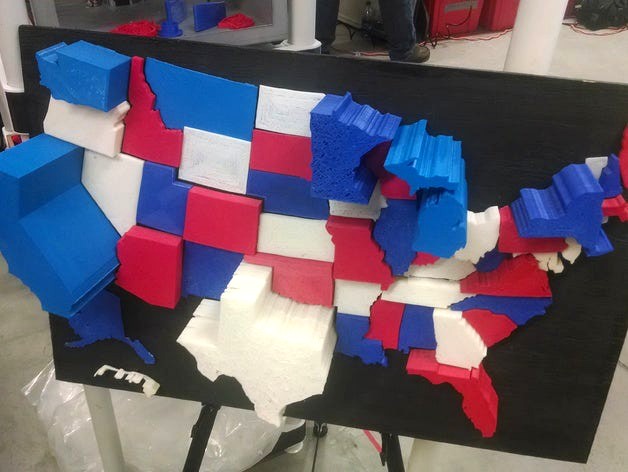 FIRST FRC Team distribution map 2014 by coolhandluke