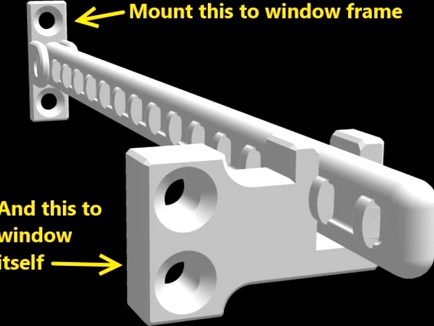 Window latch - position retainer by Gyrxiur