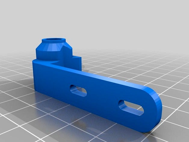 mirrored arm for Really High accuracy adjustable Z Endstop for Prusa by jkeegan