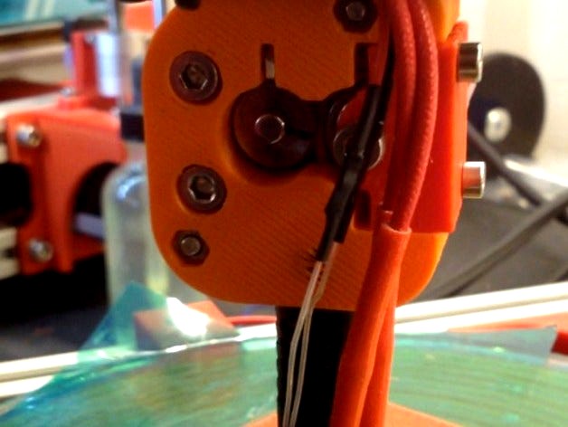 PG35L Micro Extruder - Kossel Rostock Delta by Verohomie