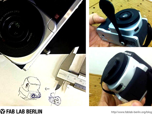 Pentax K-01 Prime Lens Cover by FabLab-Berlin