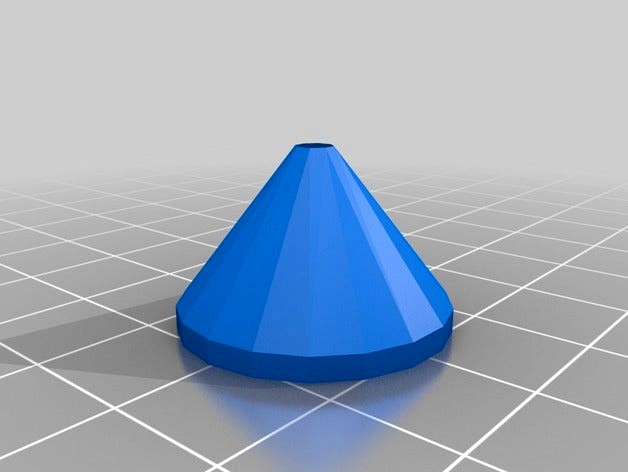 Cone for propeller balancer by pando85