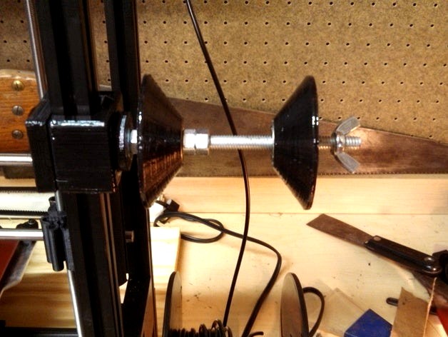 Lulzbot Universal Filament holder by mde091234