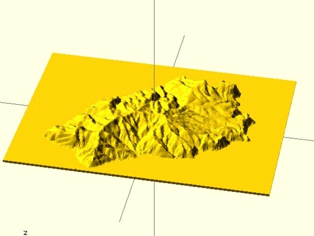 Terrain Models by kitwallace