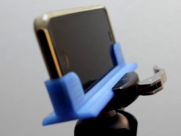 Dead simple iPhone 5 tripod dock with Arca Swiss mount by fns720