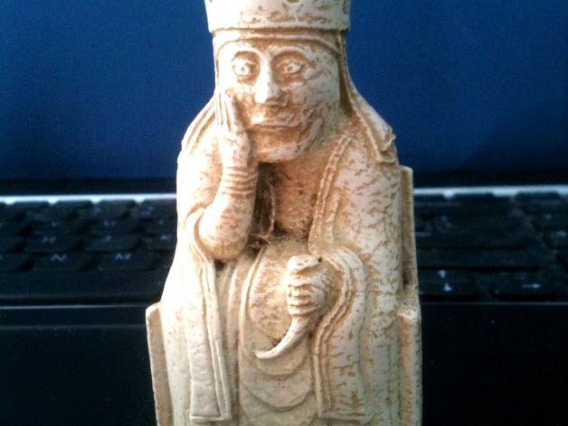Lewis Chessmen - Queen by EHM