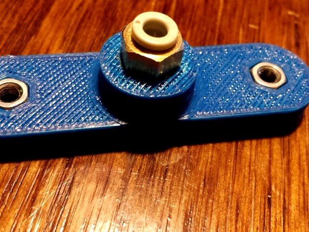 Bowden Budaschnozzle Adapter by AJdoodler