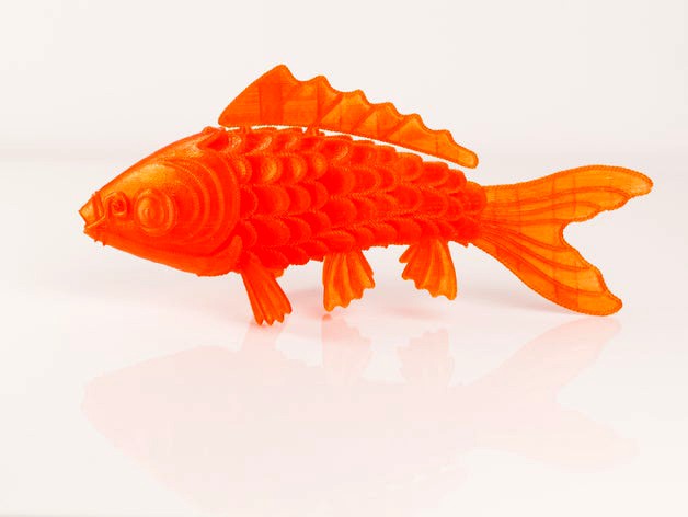 'On Such a Full Sea' Koi Fish by MakerBot