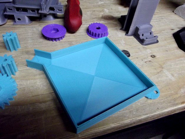 Parts sorting funnel by Robosprout