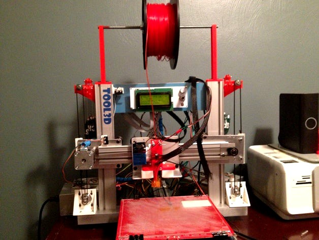 Ord Bot Z-Axis Conversion to Belt Drive by runninfarmer