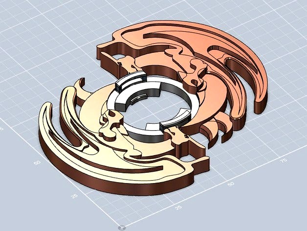 1st Generation Beyblade Charizard Beyblade 2x by Kuny808