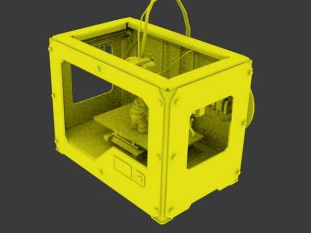 Makerbot Replicator 2 by chaitanyak