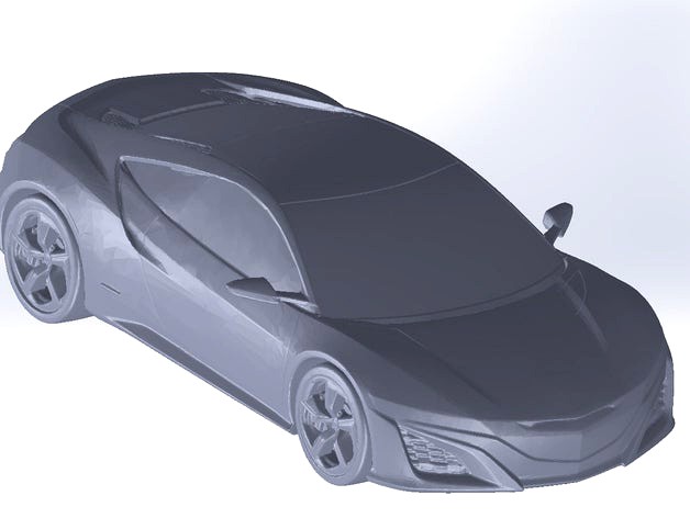 Honda NSX Concept Car by lilykill