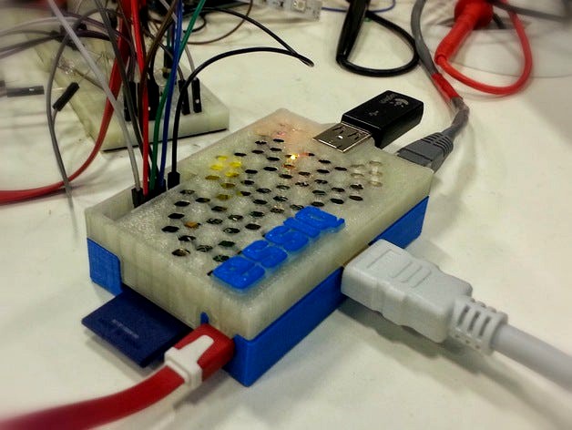 Raspberry Pi B Enclosure by JR by Ryden