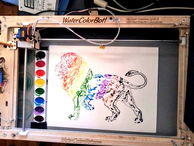Rainbow Lion by techninja