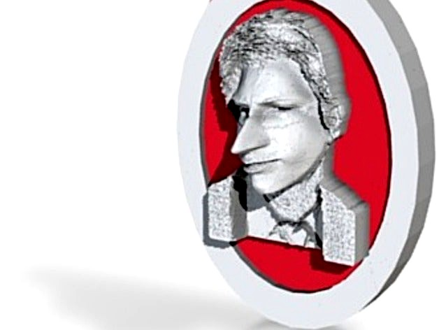 man cameo pendant by lokilaufeysen